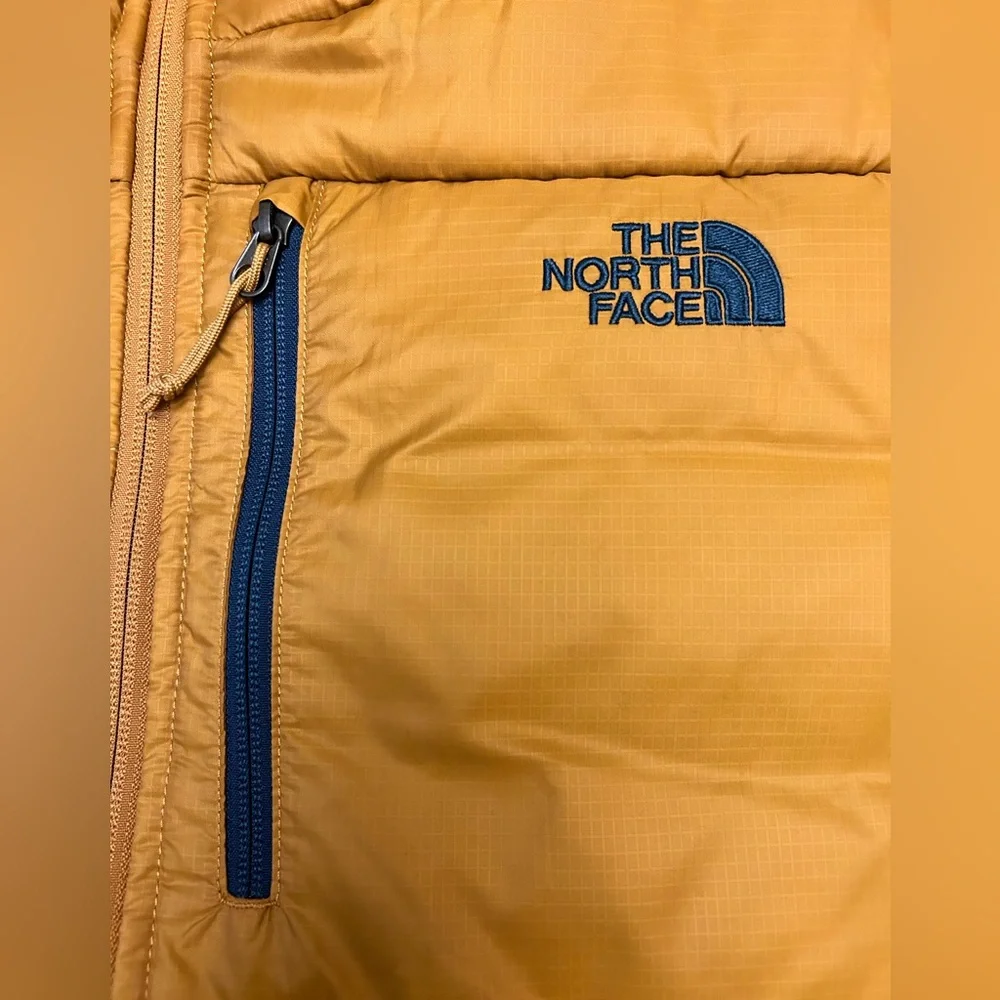 The North Face Men's Mustard Yellow Puffer Vest
